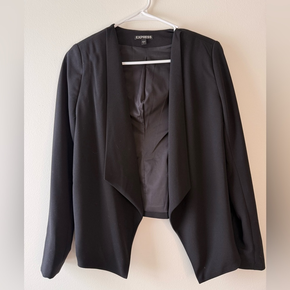 Express Women's Elegant Black Blazer